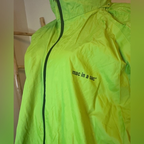 MAC IN A SAC Raincoat Lime Punch XL - Picture 5 of 9